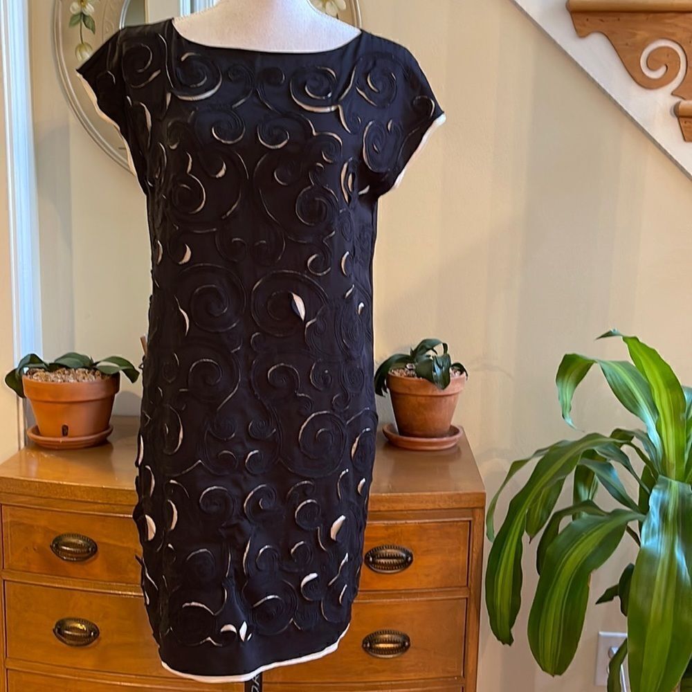 Catherine Malandrino Cap Sleeve Mini Dress